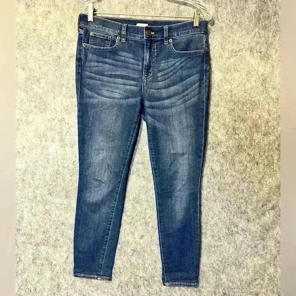 J. Crew Faded Skinny Jeans - Size 29 - Picture 1 of 4